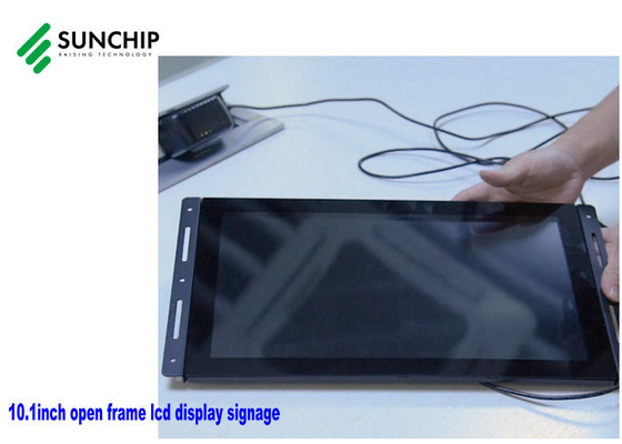LCD Open Frame Digital Signage Metalowy odtwarzacz reklamowy Przemysłowy monitor LCD