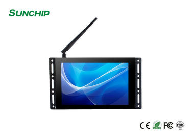 Sunchip Metalowy wyświetlacz LCD z otwartą ramką 8-calowy wyświetlacz z cyfrowym oznakowaniem w otwartej ramce do reklamy