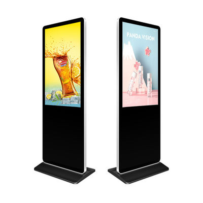 UHD Indoor Multi Touch Wyświetlacz LCD Kiosk Stojący wyświetlacz reklamowy
